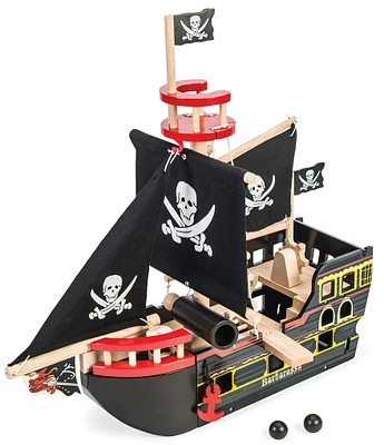 Le Toy Van Barbarossa Wooden Pirate Ship