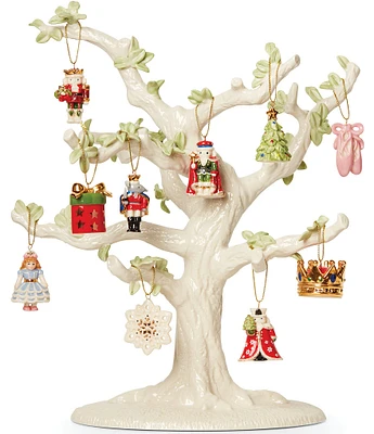 Lenox Nutcracker 10 Piece Ornament and Tree Set