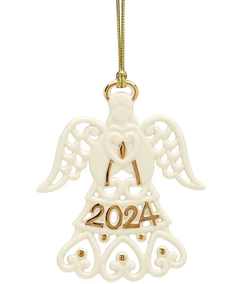 Lenox 2024 Annual A Year To Remember Angel Ornament