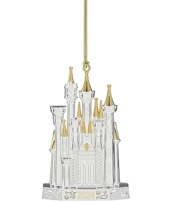 Lenox 2024 Disney Castle Metal Ornament