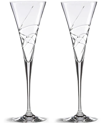 Lenox Adorn Crystal 2-Piece Toasting Flute Set