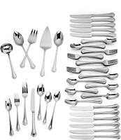 Lenox Alcott 89-Piece Stainless Steel Flatware Set