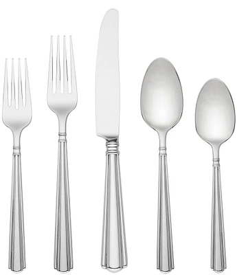 Lenox Amber Hill 65-Piece Stainless Steel Flatware Set