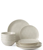 Lenox Bay Colors Collection 12-Piece Dinnerware Set