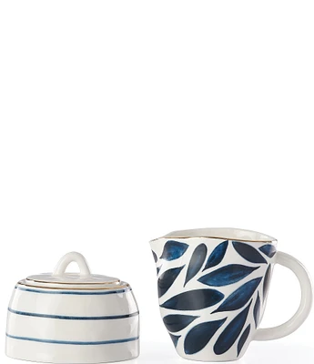 Lenox Blue Bay 2-Piece Creamer & Sugar Bowl Set