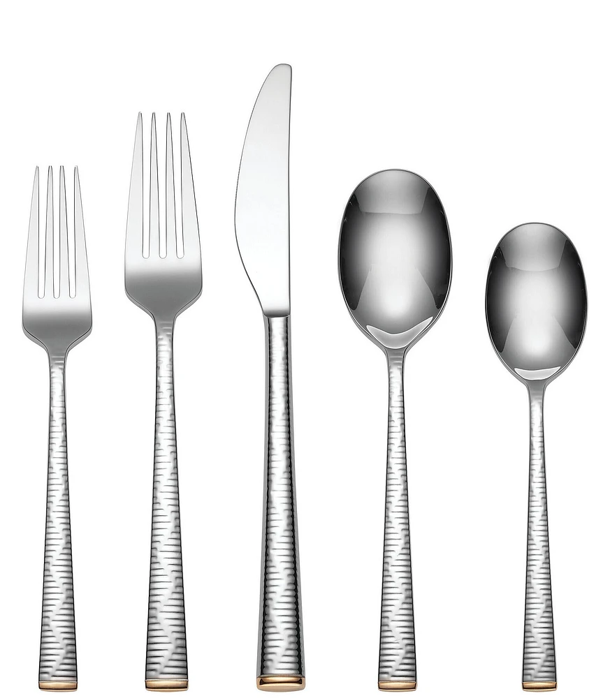 Lenox Blue Bay 20-Piece Stainless Steel Flatware Set