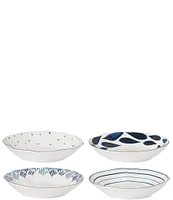 Lenox Blue Bay Assorted 4-Piece Pasta Bowl Set