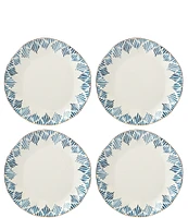 Lenox Blue Bay Ikat Dinner Plates Set of 4