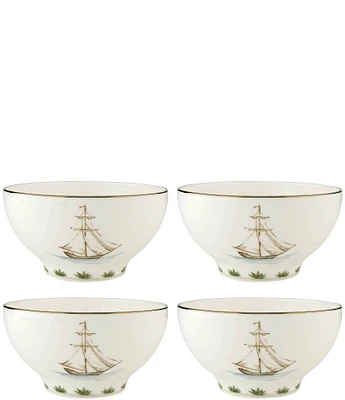 Lenox British Colonial Tradewind Rice Bowls, Set of 4