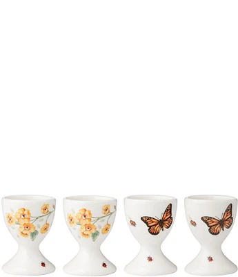 Lenox Butterfly Meadow 4-Piece Egg Cup Set