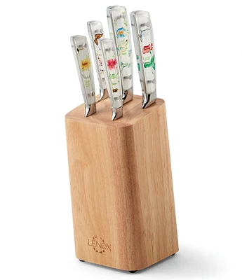 Lenox Butterfly Meadow 6-Piece Knife Block Set