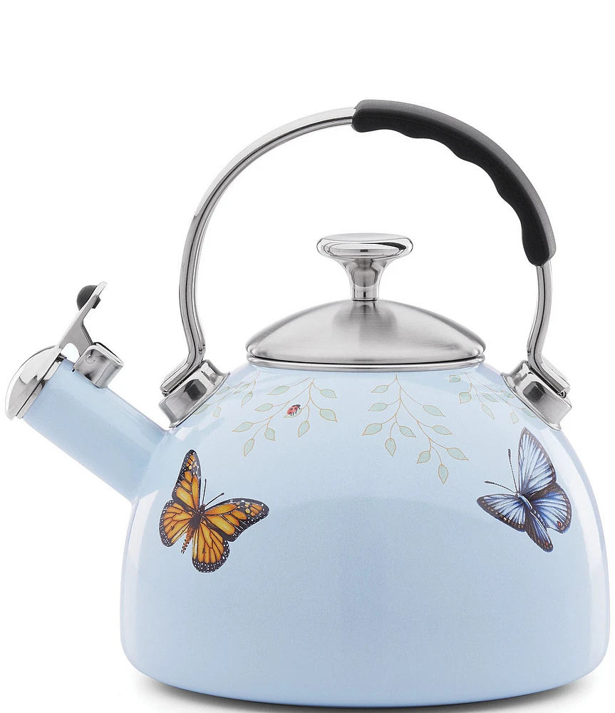 Lenox Butterfly Meadow Blue Tea Kettle