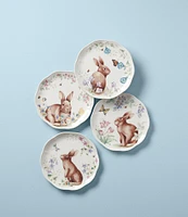 Lenox Butterfly Meadow Bunny 4-Piece Accent Plate Set