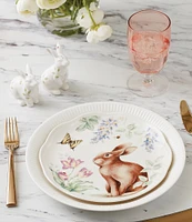 Lenox Butterfly Meadow Bunny 4-Piece Accent Plate Set