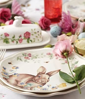 Lenox Butterfly Meadow Bunny 4-Piece Accent Plate Set