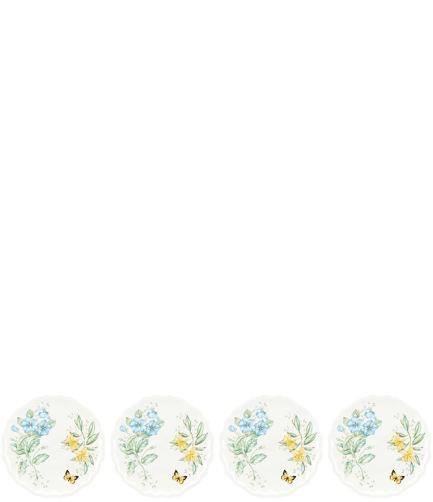 Lenox Butterfly Meadow Melamine 4-Piece Dinner Plate Set