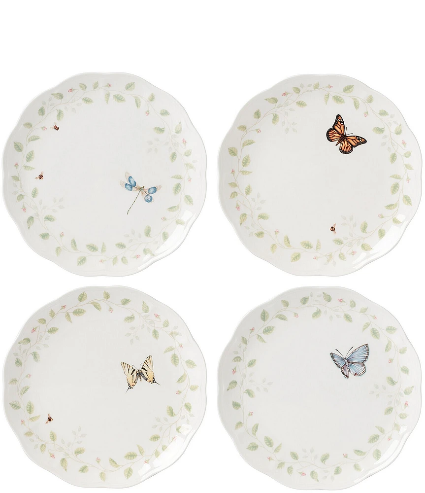 Lenox Butterfly Meadow Vine Dinner Plates, Set of 4