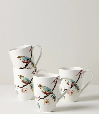 Lenox Chirp Mugs, Set of 4