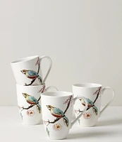 Lenox Chirp Mugs, Set of 4