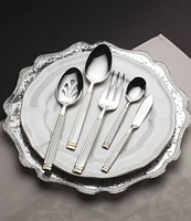 Southern Living Claire 45-Piece Stainless Steel Flatware Set