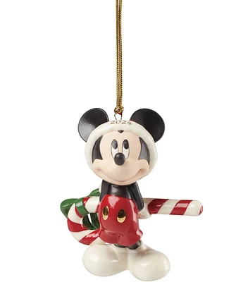 Lenox Disney 2024 Mickey with Candy Cane Ornament