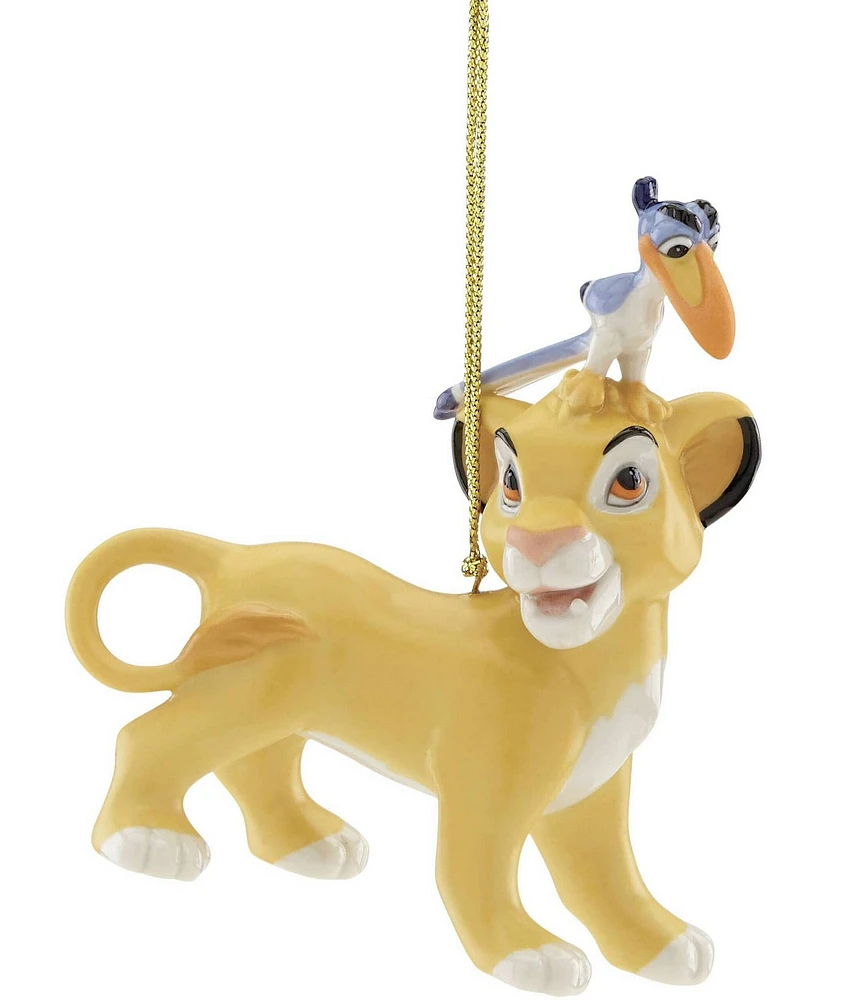 Lenox Disney Simba and Zazu Ornament