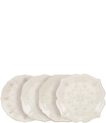 Lenox French Perle 4-Piece Assorted Dessert Plate Set