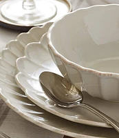 Lenox French Perle Collection Scalloped 12-Piece Dinnerware Set