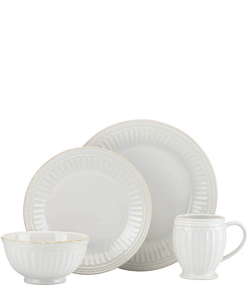 Lenox French Perle Groove 4-Piece Place Setting