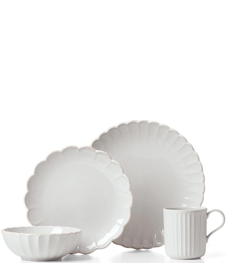 Lenox French Perle Scallop 4-Piece Place Setting