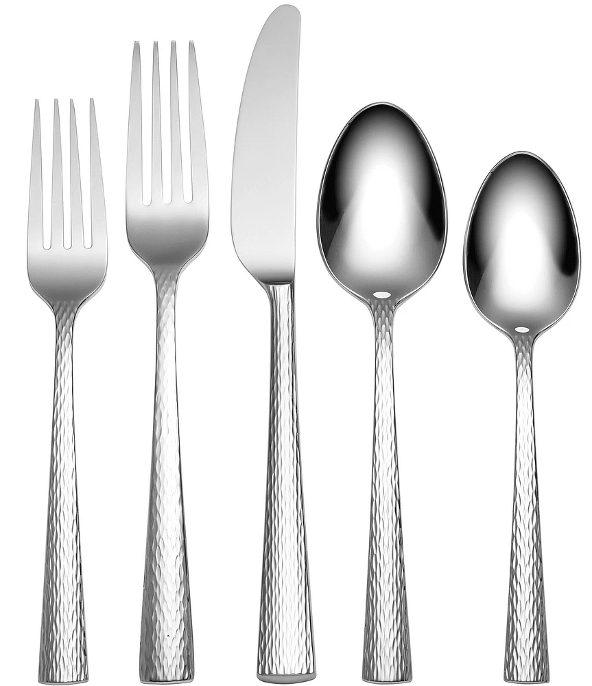 Lenox Gladstone 65-Piece Stainless Steel Flatware Set