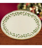 Lenox Holiday 13#double; Oval Platter