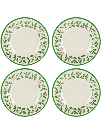 Lenox Holiday 4-Piece Melamine Accent Plate Set