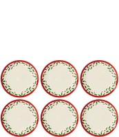 Lenox Holiday 6-Piece Accent Plate Set