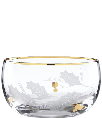 Lenox Holiday Gold Nut Bowl