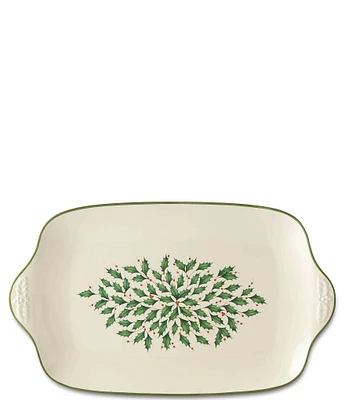 Lenox Holiday Holly Oversized 20#double; Platter