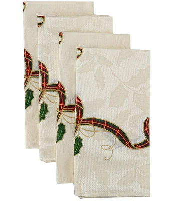 Lenox Holiday Nouveau Cloth Napkins, Set of 4