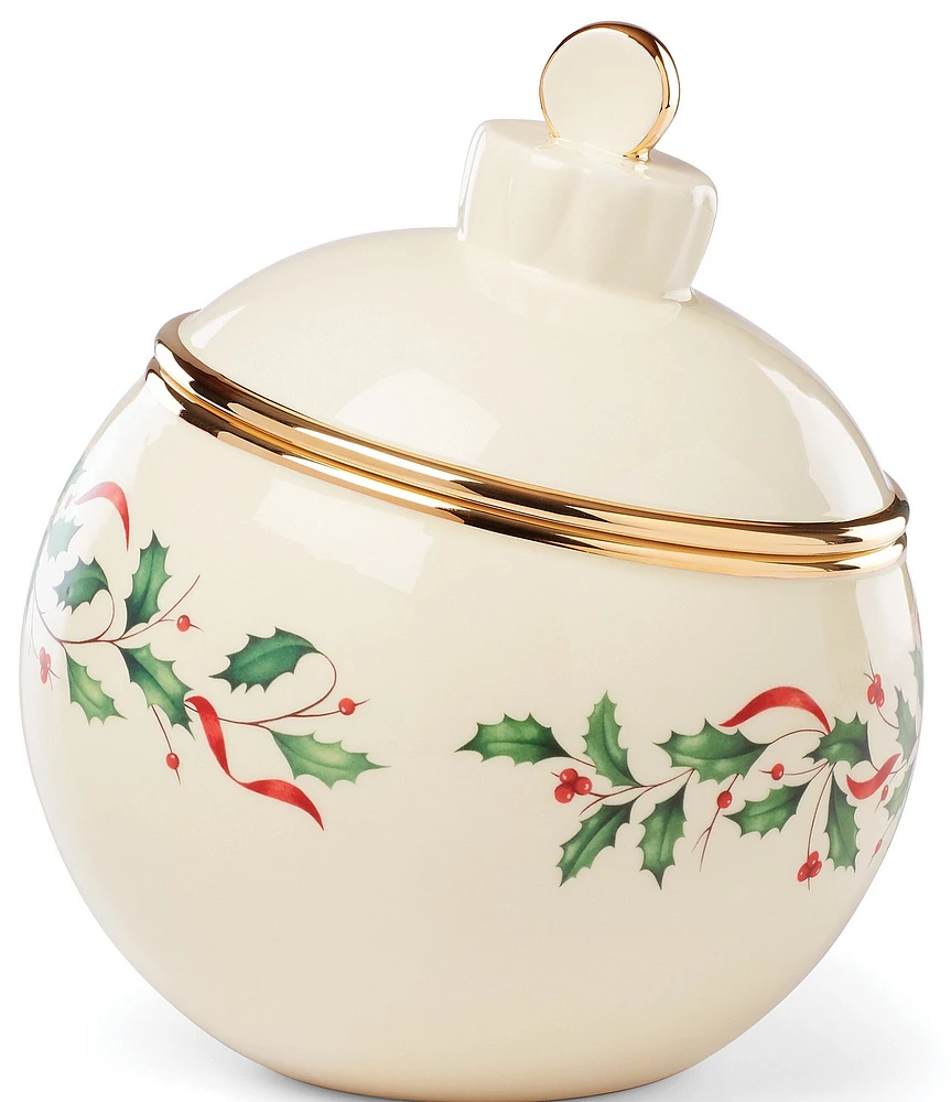 Lenox Holiday Ornament Figural Cookie Jar