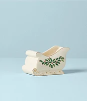 Lenox Holiday Sleigh Candy Dish