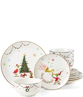 Lenox Merry Grinchmas 12-Piece Dinnerware Set