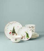 Lenox Merry Grinchmas 12-Piece Dinnerware Set