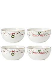 Lenox Merry Grinchmas All-Purpose Bowls, Set of 4