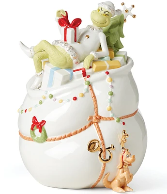 Lenox Merry Grinchmas Cookie Jar