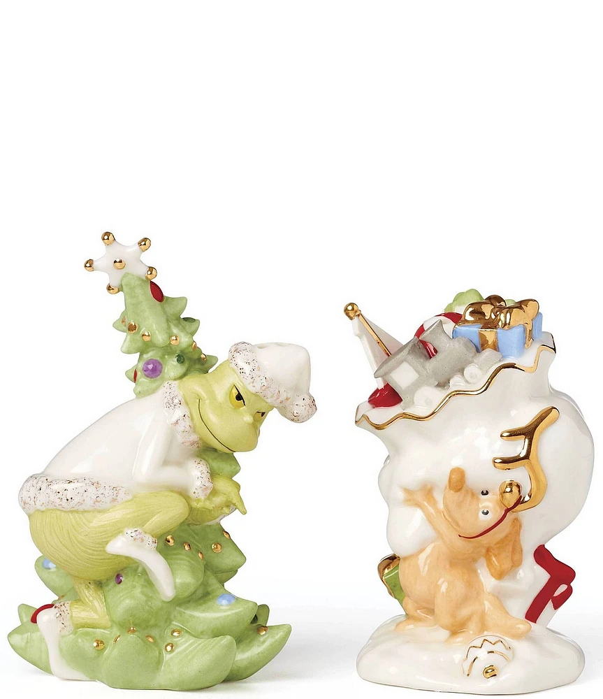 Lenox Merry Grinchmas Salt & Pepper Shaker Set