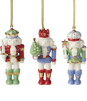 Lenox Nutcracker 3-Piece Ornament Set