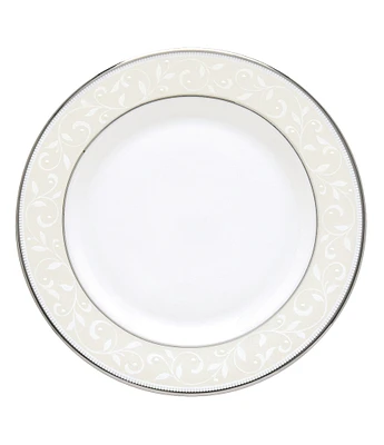 Lenox Opal Innocence Vine & Pearl Platinum Opalescent Bone China Bread & Butter Plate