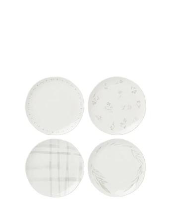 Lenox Oyster Bay 4-Piece Accent Salad Plate Set