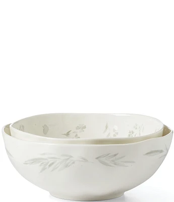 Lenox Oyster Bay Collection Assorted 2-Piece Nesting Bowls