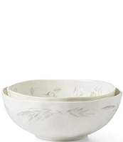 Lenox Oyster Bay Collection Assorted 2-Piece Nesting Bowls