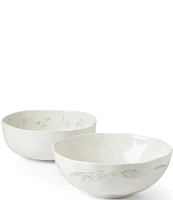 Lenox Oyster Bay Collection Assorted 2-Piece Nesting Bowls